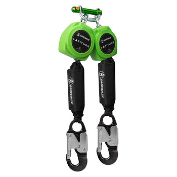 Safewaze Latitude 11' Dual Web SRL: 9013 BWB, Alu Snap Hooks - 024-5427