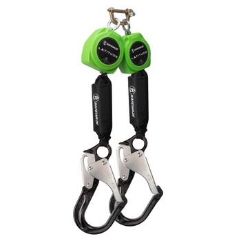 Safewaze Latitude 11' Dual Web SRL: 9012 BWB, Alu Rebar Hooks - 024-5433