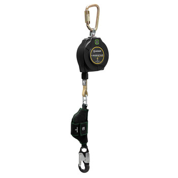 Safewaze Lodestar Lift Arc Flash 6' Single Web SRL: Alu Snap hook - 025-5528