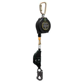 Safewaze Lodestar Lift Arc Flash 10' Single Web SRL: Dielectric Snap Hook - 025-5538