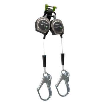 Safewaze Latitude Edge 6' Dual Cable SRL: Rebar Hooks - 025-5615