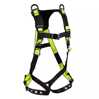 Safewaze PRO Retrieval Harness: 1D, Shoulder D, MB Chest, TB Legs (3X) - FS185-R-3X