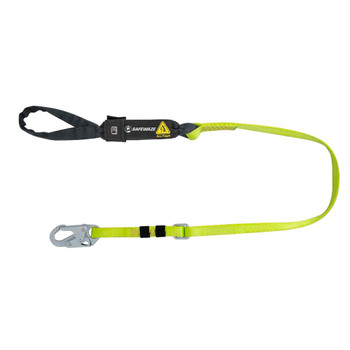 Safewaze Arc Flash 4'-6' Adjustable Energy Absorbing Lanyard: Snap Hook, Soft Loop - FS560-AF-SE-AJ