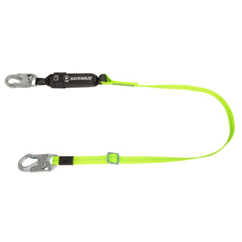 Safewaze PRO 4'-6' Adjustable Energy Absorbing Lanyard: Snap Hook - FS560-AJ