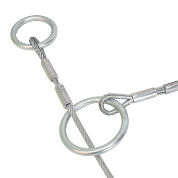 Safewaze 6' Cable Choker Anchor w/ O-rings - FS830-C6