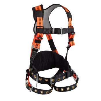 Safewaze V-Line Construction Harness: 3D, MB Chest, TB Legs (S) - FS99160-E-S