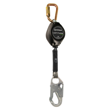 Safewaze Latitude HD 7' Single Web SRL: Carabiner, Snap Hook - FS-FSP1407-W