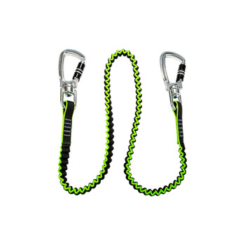 Safewaze 35 lb. MD Elasticated Tool Tether w/ 2 Swivel Carabiners - SW432