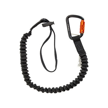 Safewaze 15 lb. Elasticated Tool Tether w/ Carabiner and Cinch Loop - SW438