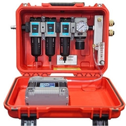 Air Systems Breather Box 30 CFM Grade D Air Filtration Carbon Monoxide & Oxygen 2 Outlets BB30-COO2
