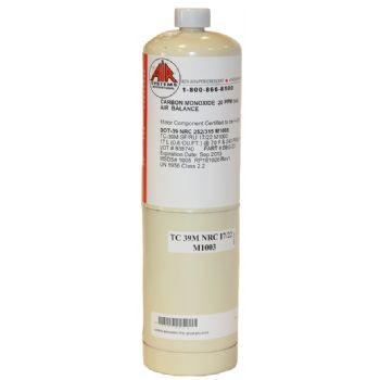 Air Systems Calibration Replacement Cylinder 20 ppm CO 17 Liter BBG-20
