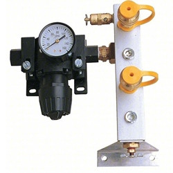 Air Systems Point Of Attachment Wall Mount 2 Outlets POA-2WM