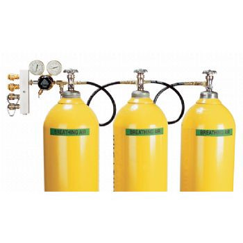 Air Systems 3 Bottle Breathing Air Assembly 3000 PSI CGA-346 No Cylinders CBA3-346NB