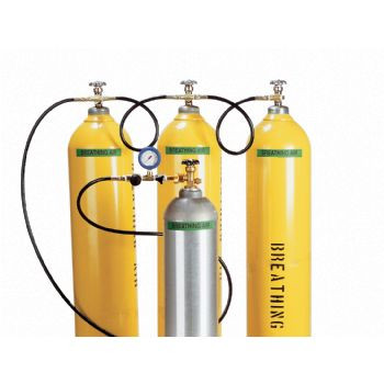 Air Systems 3 Bottle Fill Assembly CGA-346 3000 PSI No Cylinders CBF3-346NB