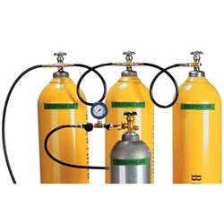 Air Systems 4 Bottle Fill Assembly CGA-347 4500 PSI No Cylinders CBF4-347NB