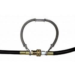 Air Systems Whip Check Safety Cable Hose to Hose 38" Length ASWHIPLN15