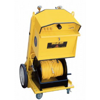 Air Systems Ergo-Air Cart With Low Pressure Alarm Whistle 2400 PSI Regulator and Semi-Pneumatic Tires EAC-97NB