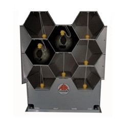 Air Systems Series 24 AIR-KADDY 8 SCBA Cylinder Rack For Vehicles AK24-8