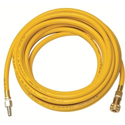 Air Systems 1/2" Yellow Breathing Air Hose 10 Feet Length 1/2" Hansen Fittings H-10-5