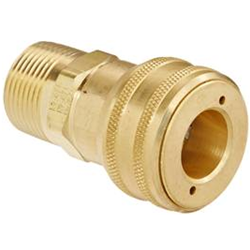 Air Systems Foster Hansen 6000 Series 1 Male Point Socket With Sleeve Lock QDH6SL16M