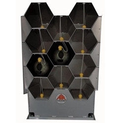 Air Systems Series 24 AIR-KADDY 11 SCBA Cylinder Rack For Vehicles AK24-11