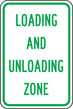 DESIGNATED PARKING SIGNS 18" x 12" Engineer Grade Reflective Aluminum (.080) 1/Each - FRP229RA