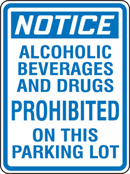 Facility Traffic Sign 24" x 18" High Intensity Prismatic 1/Each - FRP914HP