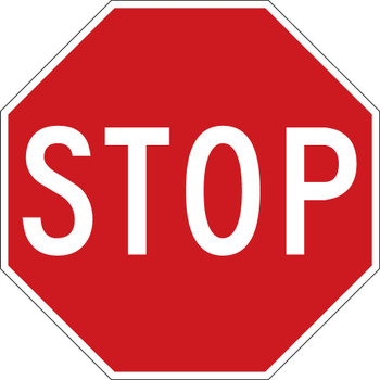 Stop Signs: RA Engineer Grade Prismatic 18" x 18" Engineer Grade Reflective Aluminum (.080) - FRR012