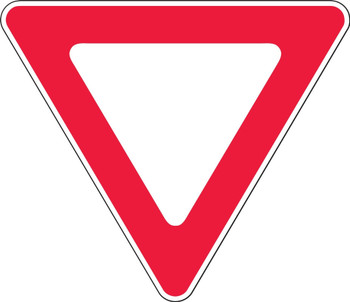 Safety Sign: Yield 36" x 36" Engineer-Grade Prismatic 1/Each - FRR379RA