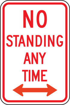 Parking Restriction Sign 18" x 12" Engineer Grade Reflective Aluminum (.080) - FRR691RA