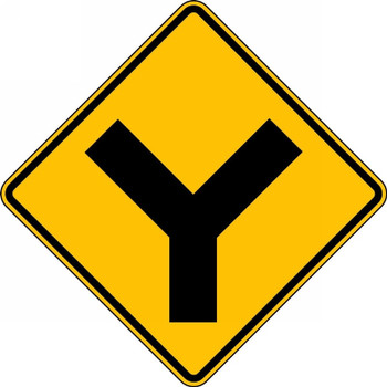 y intersection sign