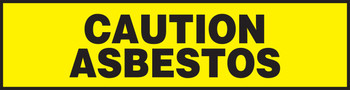 Chemical & Hazardous Safety Labels 2 1/4" x 9" Adhesive Dura-Vinyl 1/Each - LCAW511