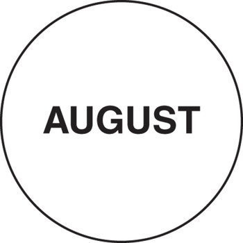 Preprinted Inventory Marking Dots: Month July 1 1/2" Diameter 500/Roll - LDT310JL