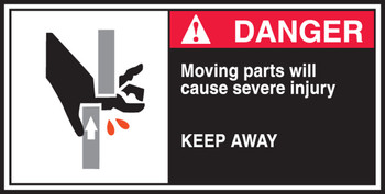 Electrical Safety Labels 2 1/2" x 5" Adhesive Vinyl - LECN172