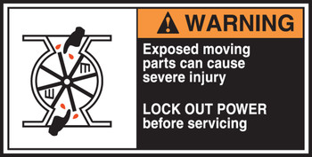 Electrical Safety Labels 2 1/2" x 5" Adhesive Vinyl 5/Pack - LECN363