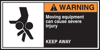 Electrical Safety Labels 2 1/2" x 5" Adhesive Vinyl - LECN364