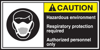 Electrical Safety Labels 2 1/2" x 5" Adhesive Vinyl - LECN684