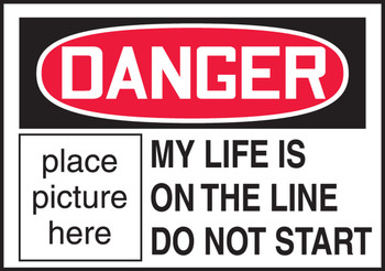 Lockout / Tagout Safety Labels 5" x 7" Magnetic Vinyl 1/Each - LLKT152