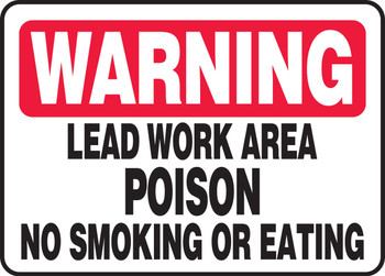 Safety Sign 10" x 14" Dura-Fiberglass 1/Each - MCHL326XF