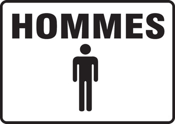 Hommes (French) 7" x 10" - MCRS504XF