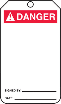 Blank Tags PF-Cardstock 5/Pack - MDT205CTM