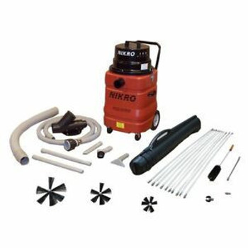 Nikro Dryer Vent Vacuum w/Tool Kit & Rotary Brush Kit - DVK200