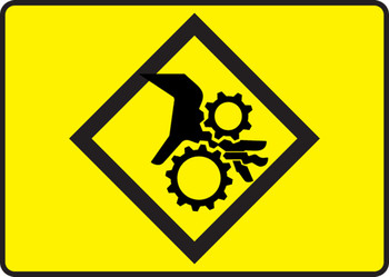 Safety Sign 10" x 14" Aluminum 1/Each - MEQM522VA