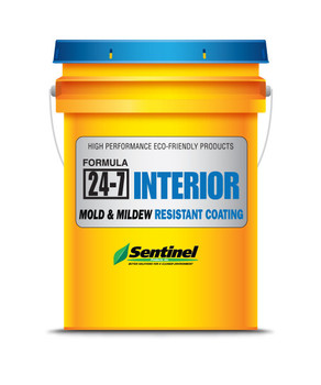 Sentinel 24-7 White Interior Mold & Mildew Resistant Coating - 5 Gallon