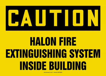 Fire Safety Sign 10" x 14" Aluma-Lite 1/Each - MFXG603XL
