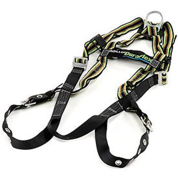 Miller DuraFlex Series 650 Stretchable Harness with Tongue Buckle Leg Strap E650-4/UGN