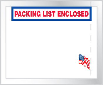 PACKING LIST ENVELOPES 4 1/2" x 5 1/2" 1000/Pack - MPE458