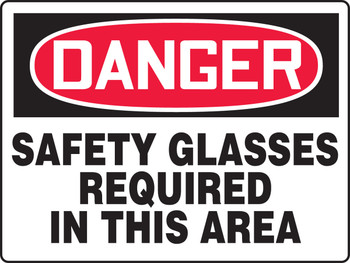 BIG Safety Sign 18" x 24" Aluminum 1/Each - MPPE160VA