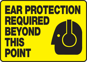 PPE Safety Sign 10" x 14" Accu-Shield 1/Each - MPPE508XP