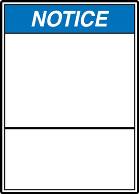 ANSI BLANKS 10" x 7" Dura-Plastic 1/Each - MRBH842XT